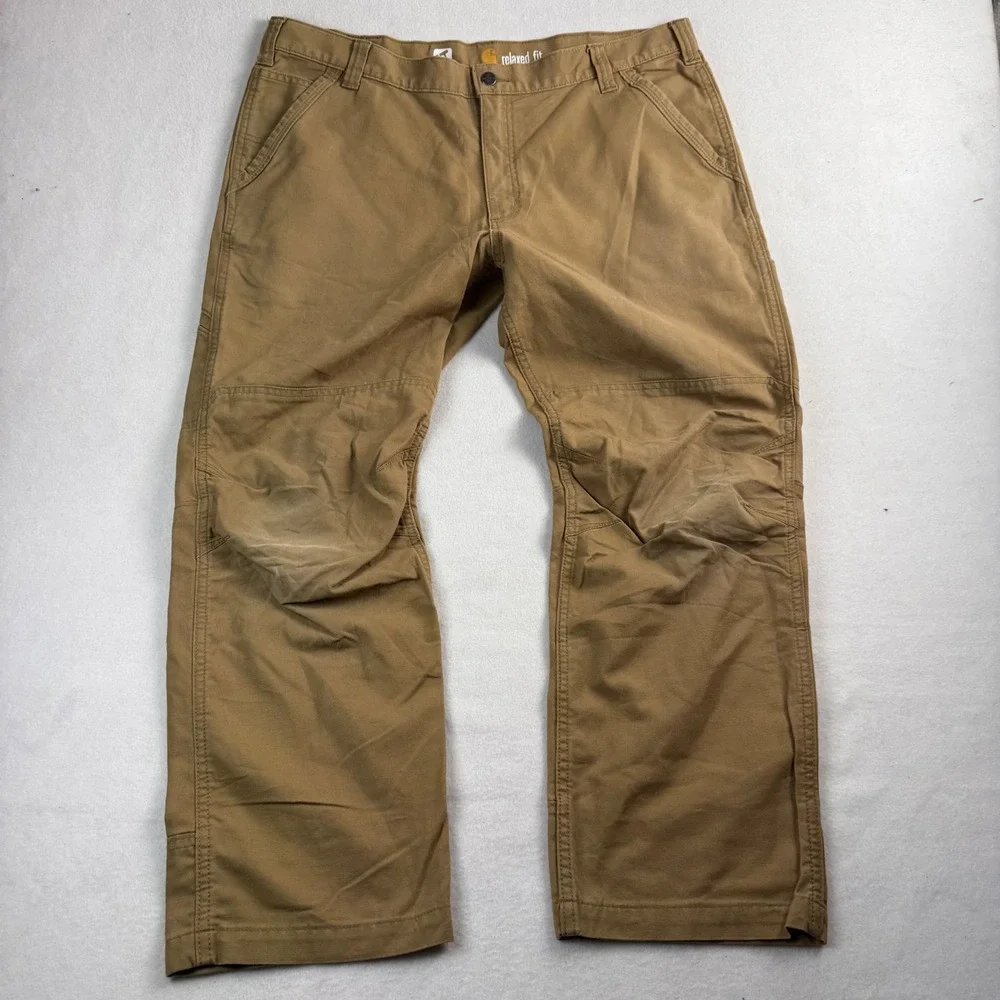 Carhartt Full Swing Cryder Relaxed Fit Cargo Work Pants Tan‎ Mens 40x30